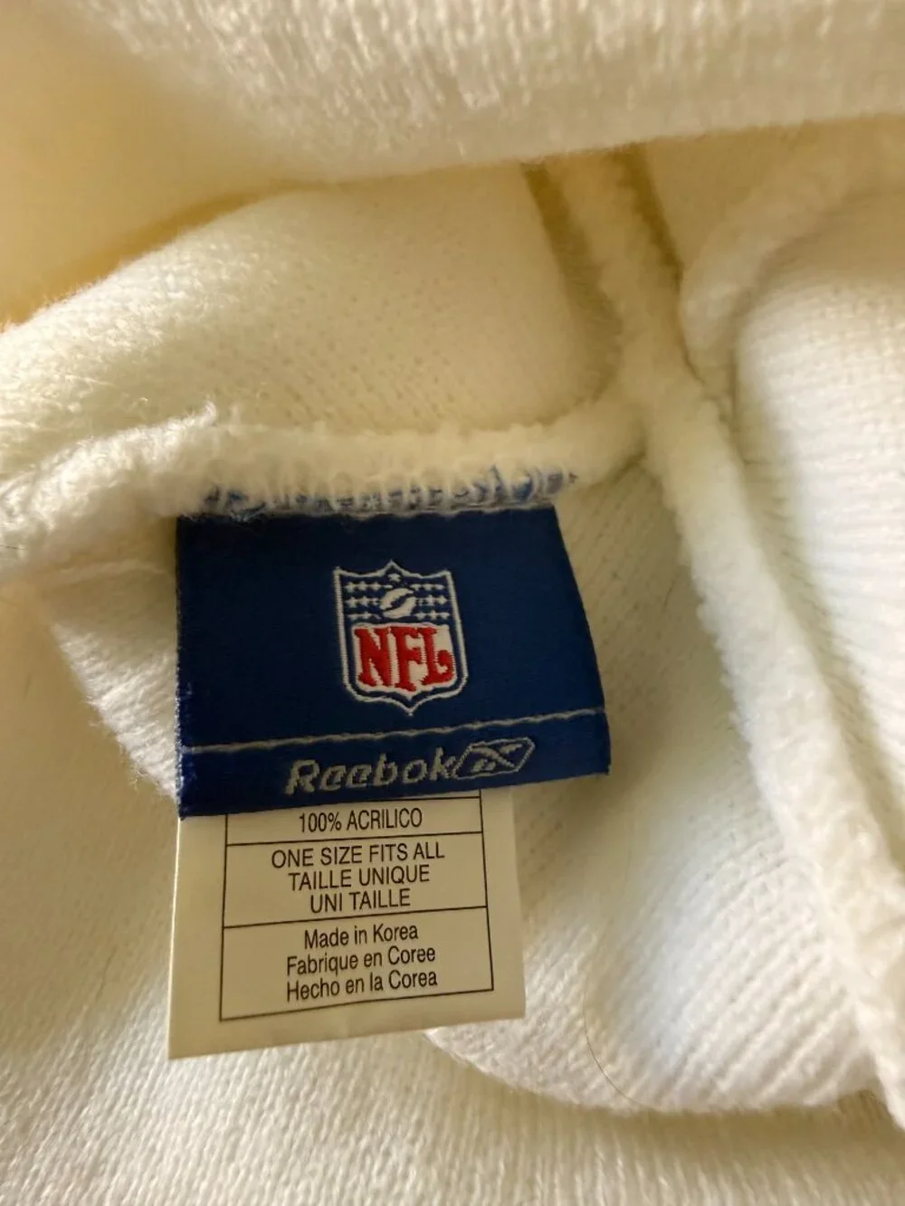 VINTAGE Denver Broncos Beanie NFL Sideline Monochrome